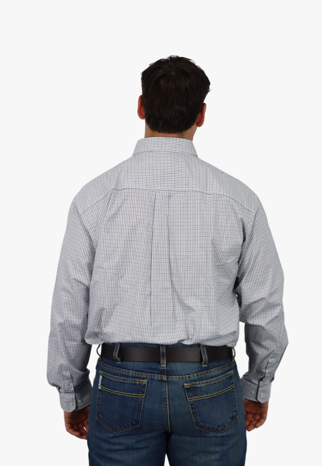 Cinch Mens Plaid Long Sleeve Shirt