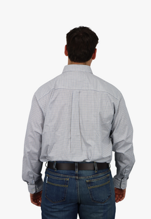 Cinch Mens Plaid Long Sleeve Shirt