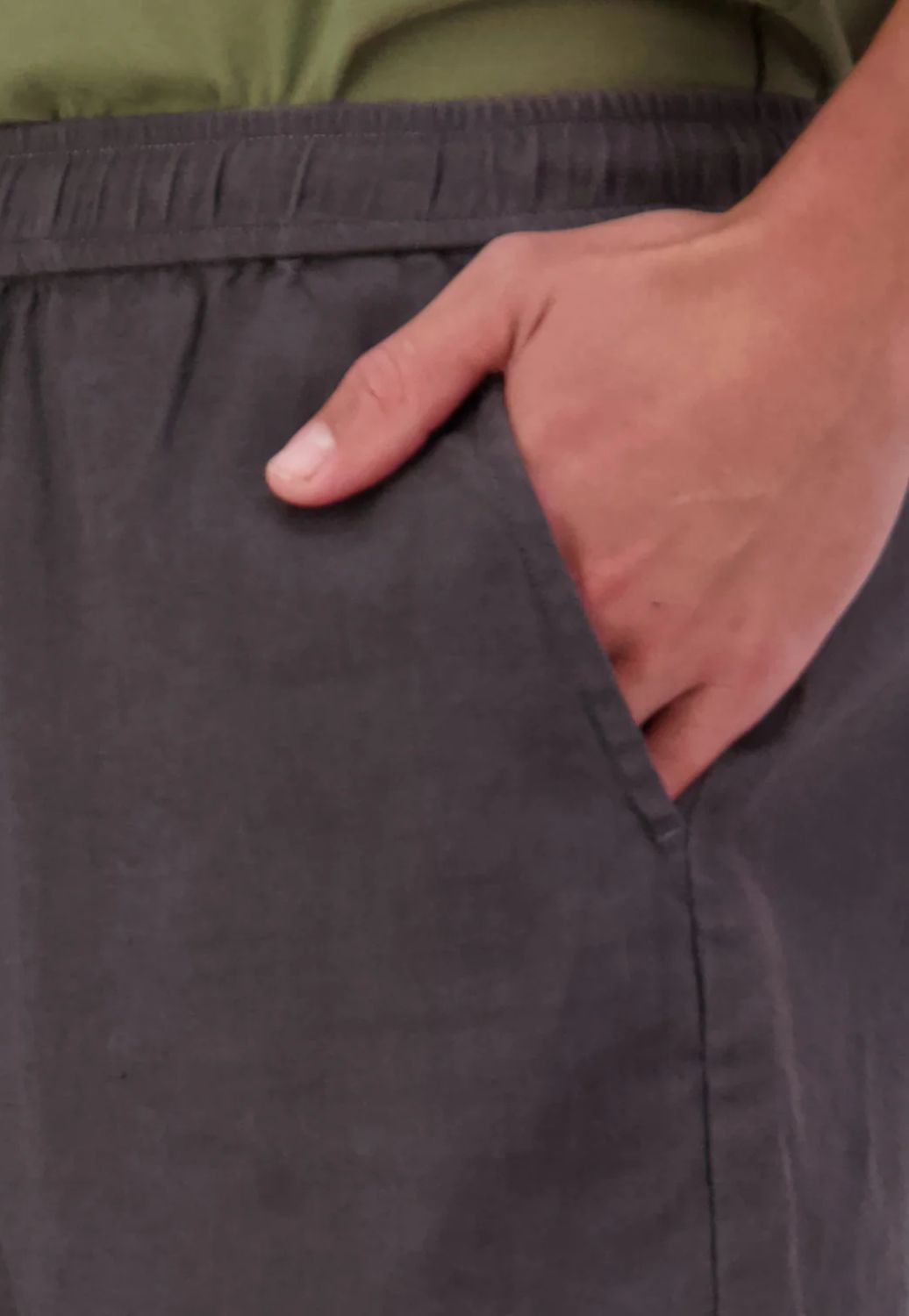 Swanndri Mens Neville Linen Shorts