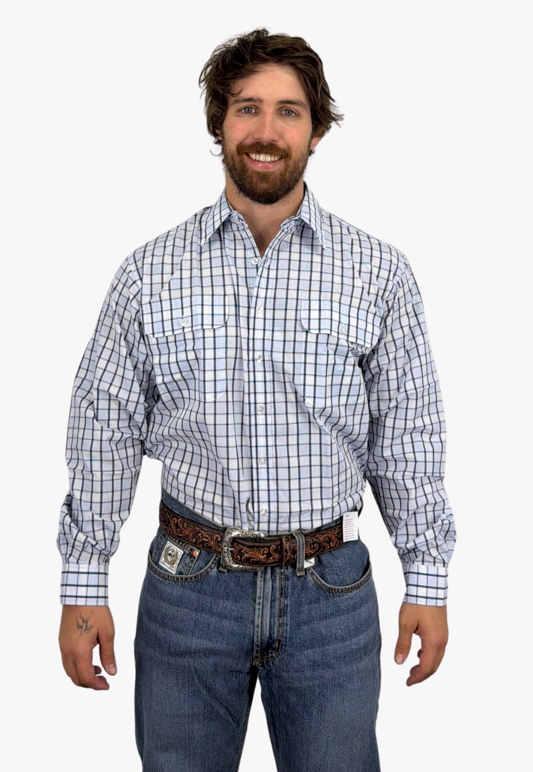 Bisley Mens Long Sleeve Shirt