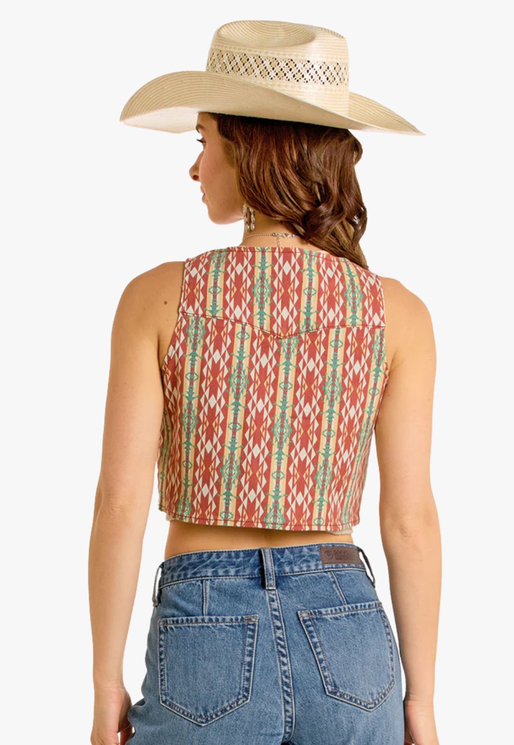 Rock and Roll Womens Aztec Vest