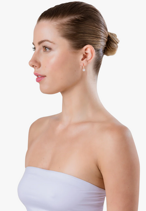 Liberte Joni Pearl Huggie Earring