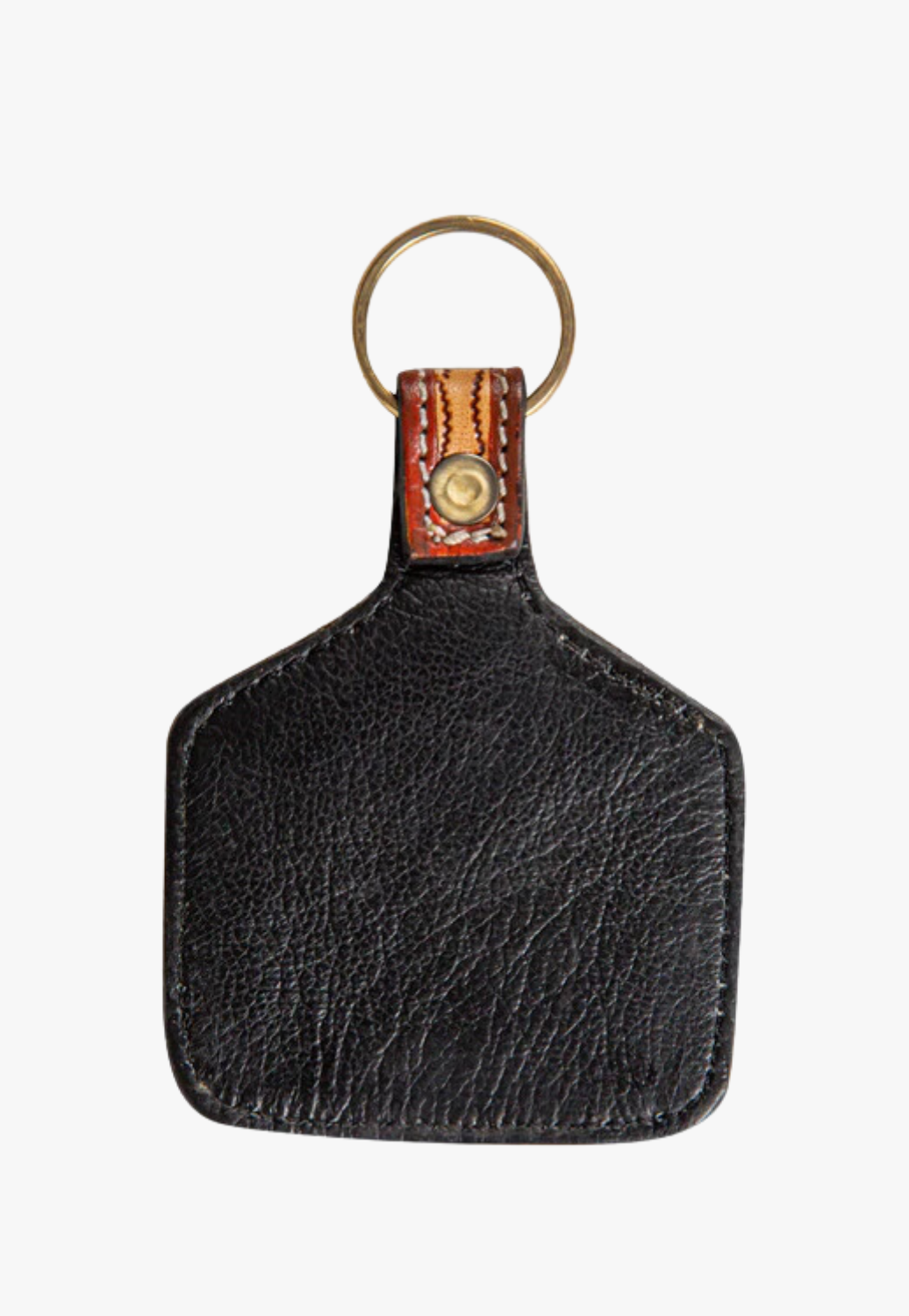 Myra Rising Sunflower Hand-Tooled Key Fob