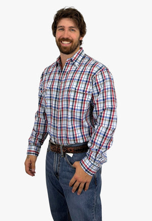 Bisley Mens Long sleeve Cotton Shirt