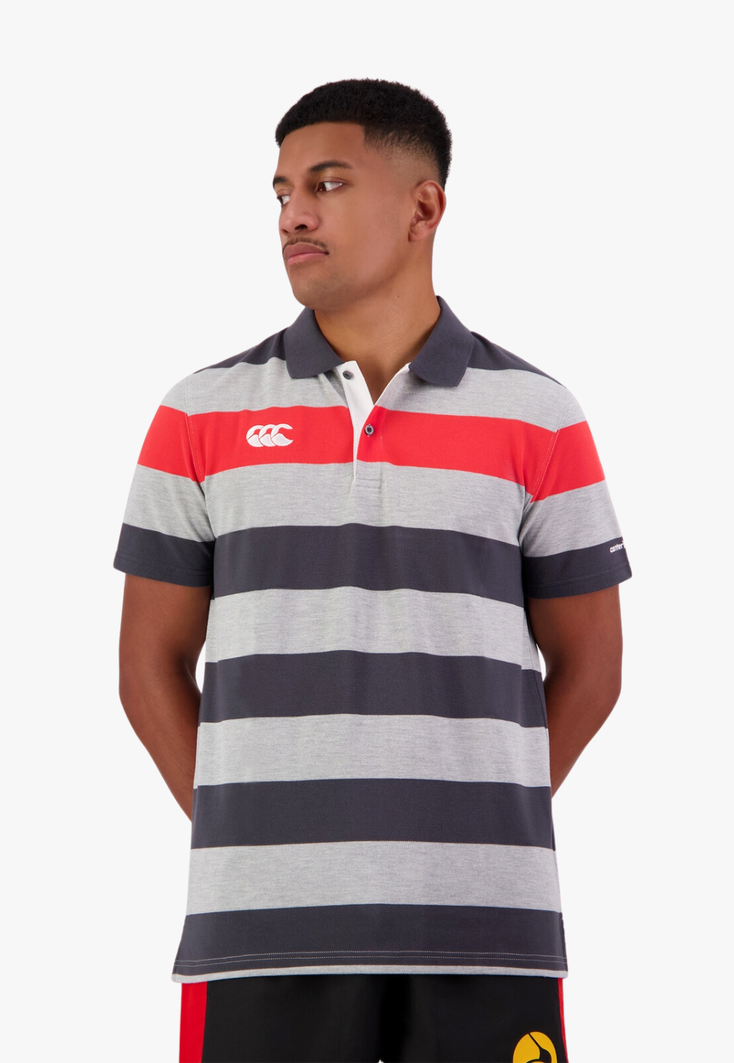 Canterbury Mens Engineered Stripe Polo