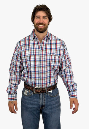 Bisley Mens Long sleeve Cotton Shirt