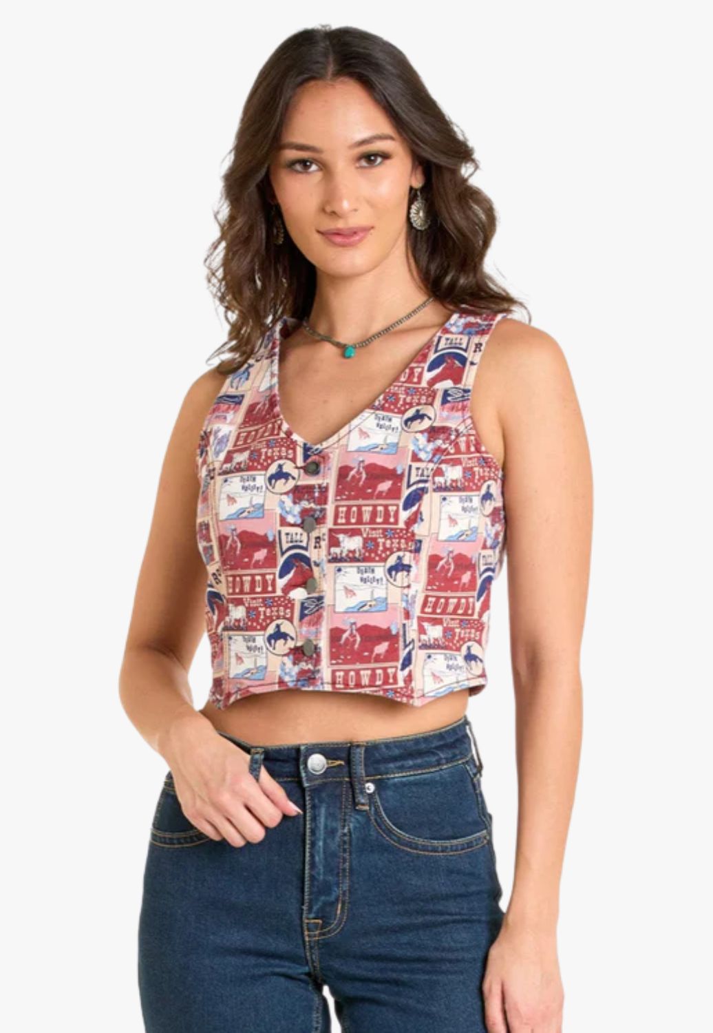 Rock and Roll Womens Americana Vest
