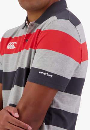 Canterbury Mens Engineered Stripe Polo
