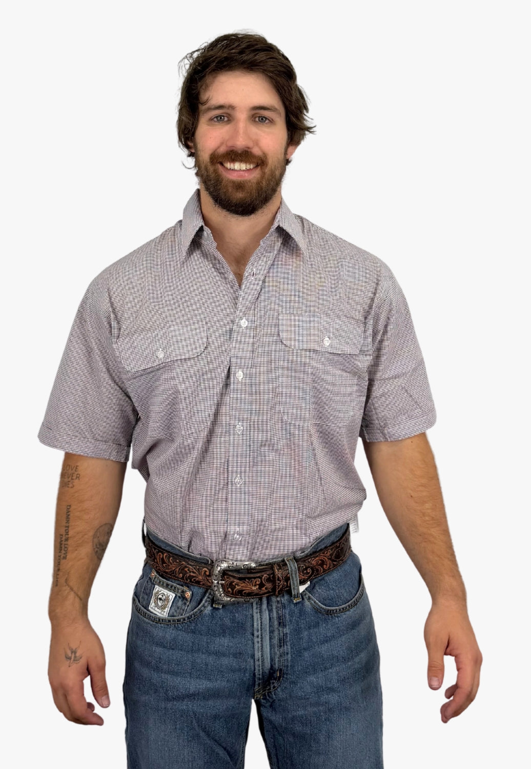 Bisley Mens Short Sleeve Shirt