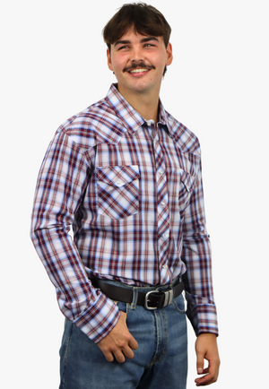 Roper Mens Karman Classic Collection Long Sleeve Shirt