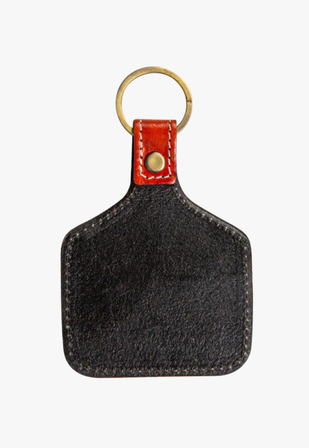 Myra Gilded Sunflower Hand-Tooled Key Fob