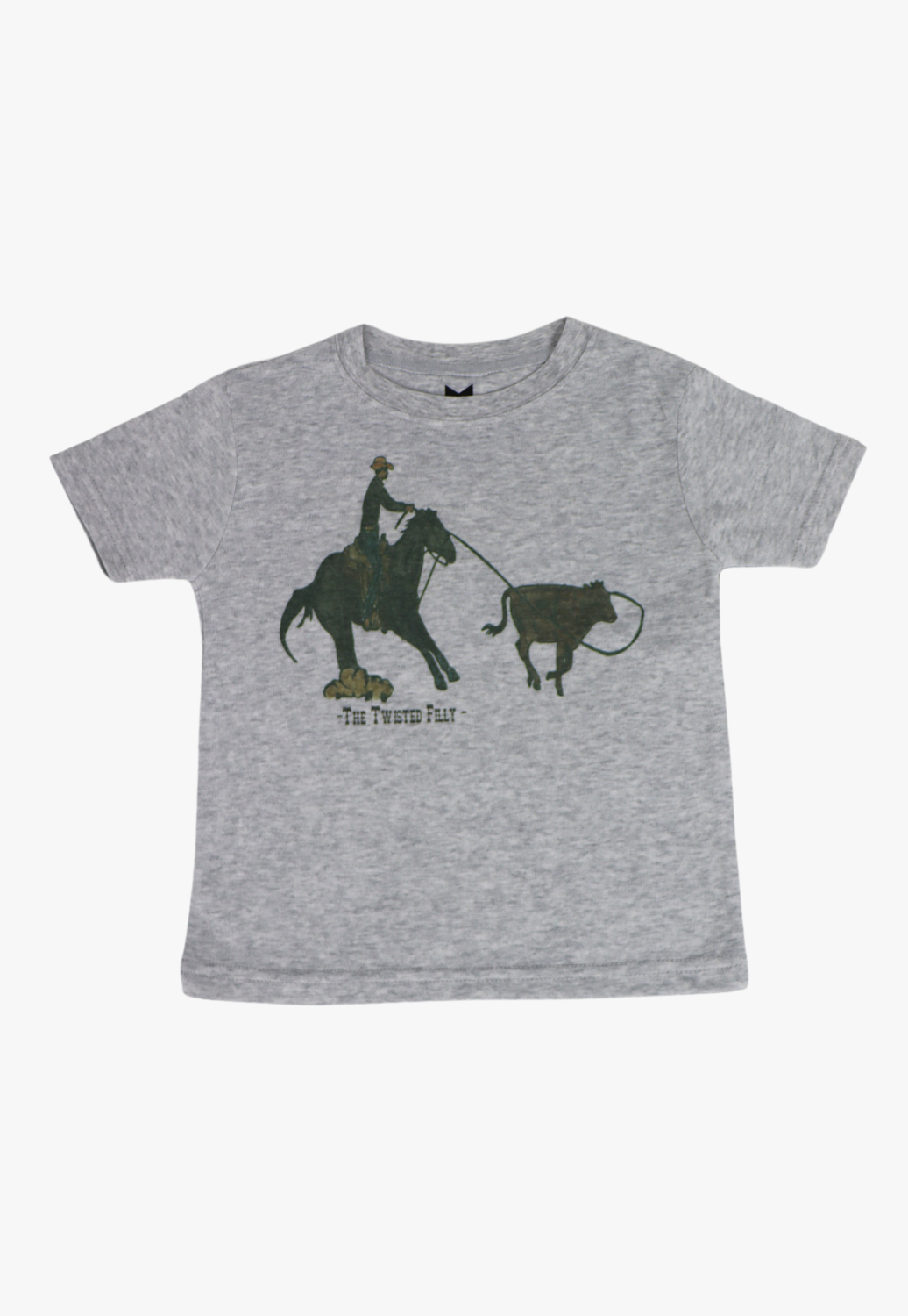 Twisted Filly End of The Line Calf Roper Tee