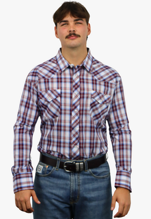Roper Mens Karman Classic Collection Long Sleeve Shirt