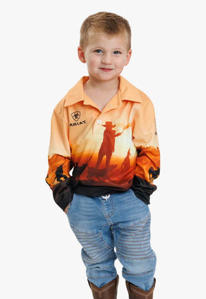 Ariat Kids Country Kids Fishing Shirt