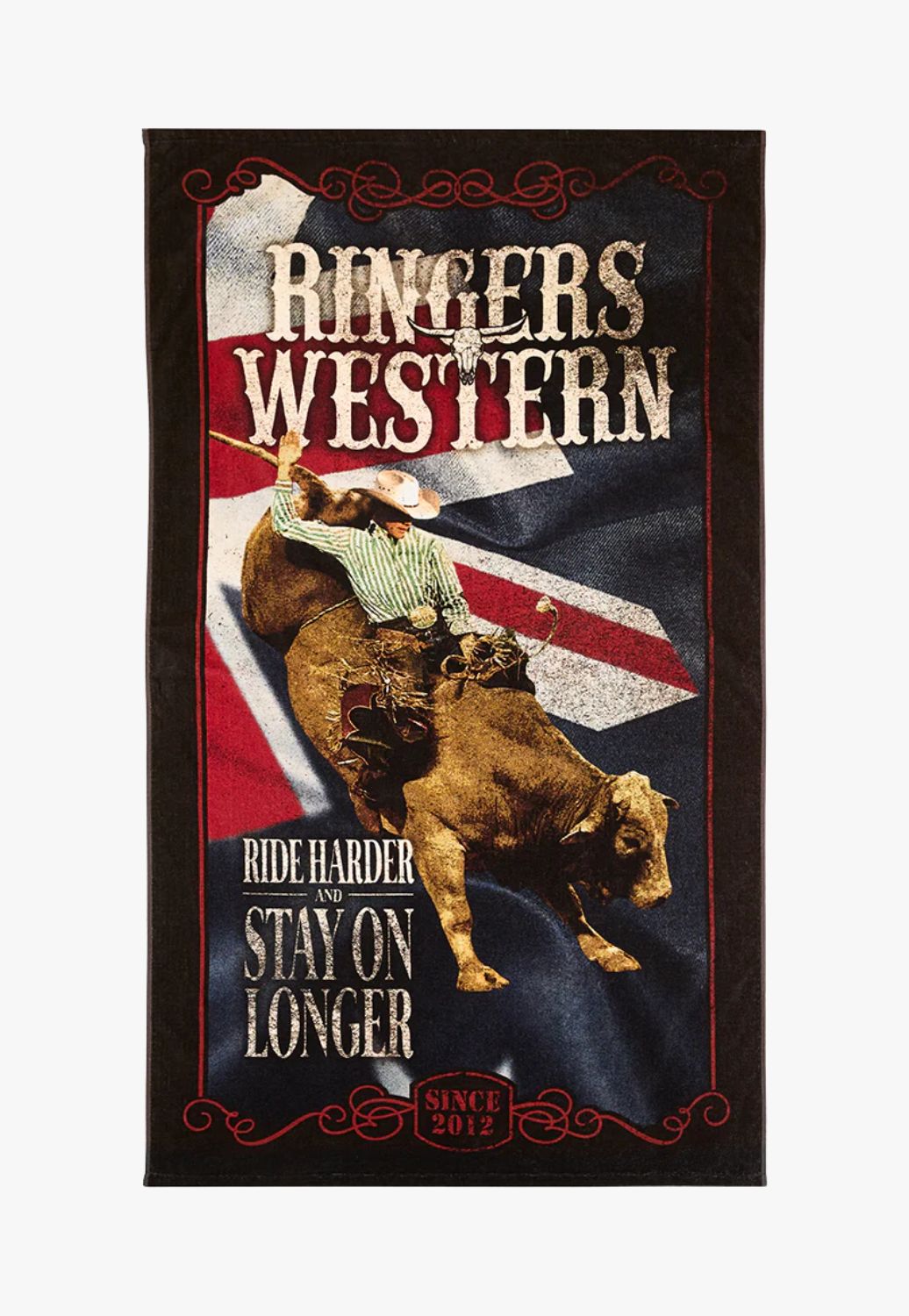 Ringers Western Ride Harder Towel
