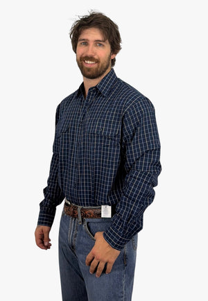 Bisley Mens Long sleeve Cotton Shirt