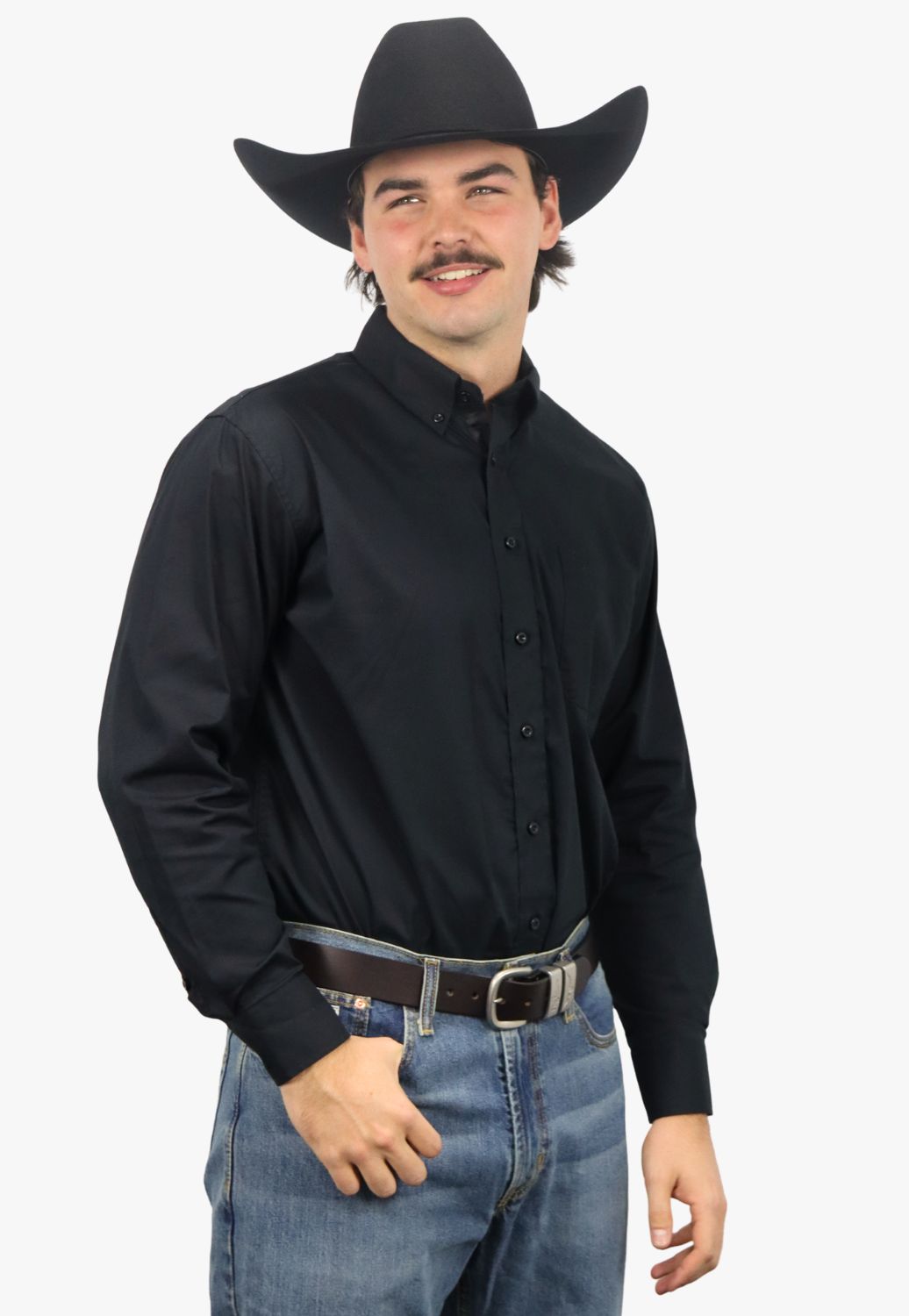 Panhandle Mens Long Sleeve Shirt