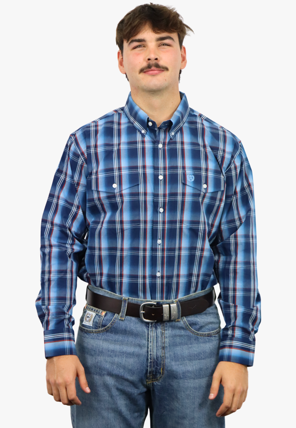 Panhandle Mens Long Sleeve Shirt