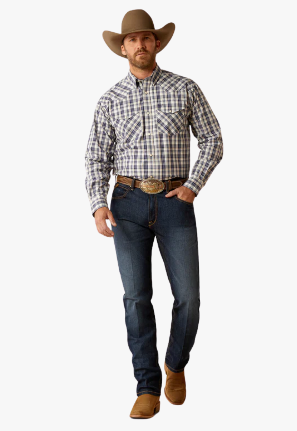 Ariat Mens Pro Series Caine Long Sleeve Shirt