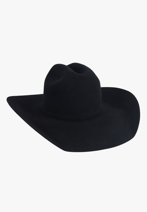 American Hat 10X Black RC Crown Hat Self Band
