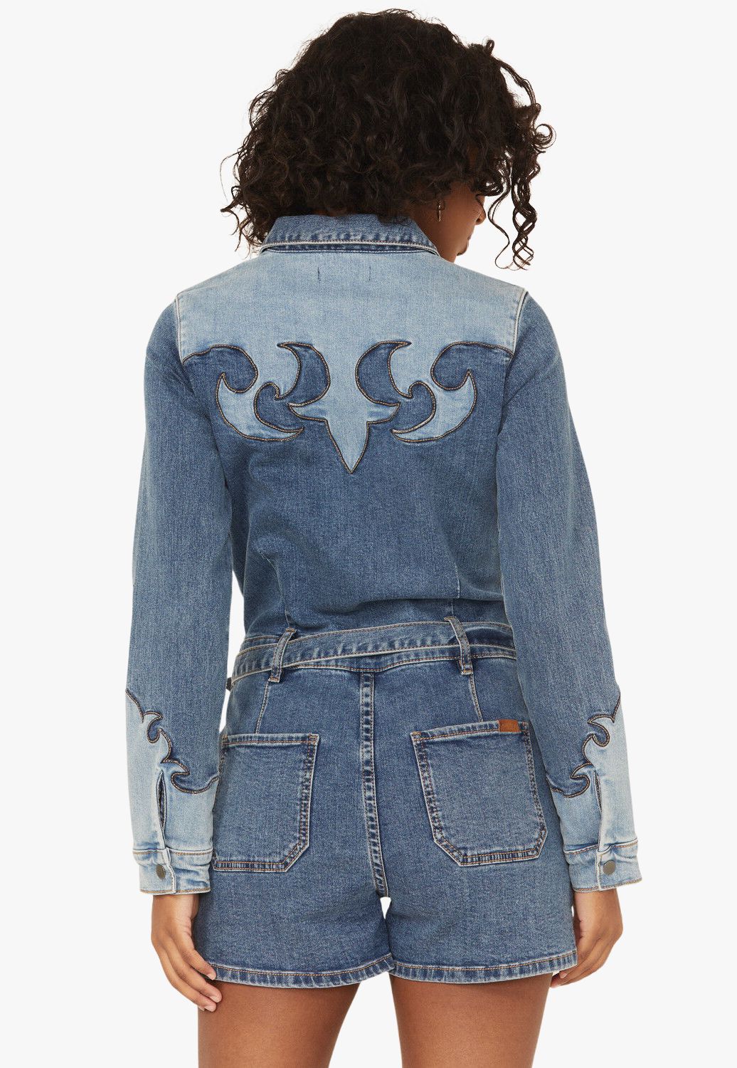 Rock and Roll Womens Two Tone Romper