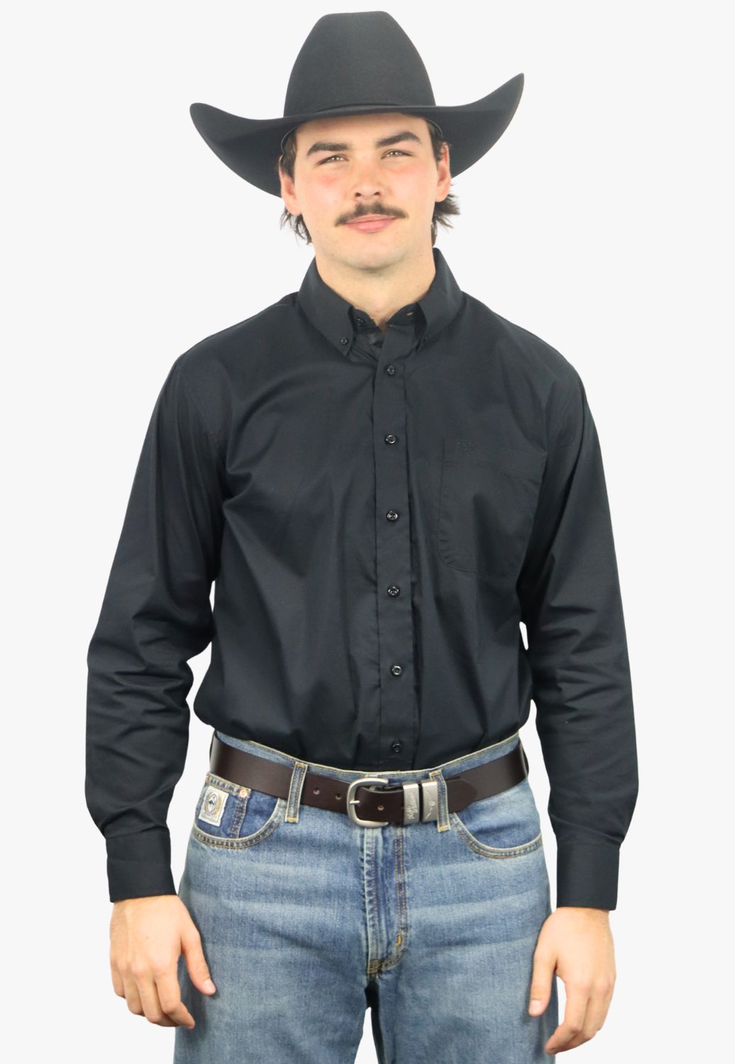 Panhandle Mens Long Sleeve Shirt