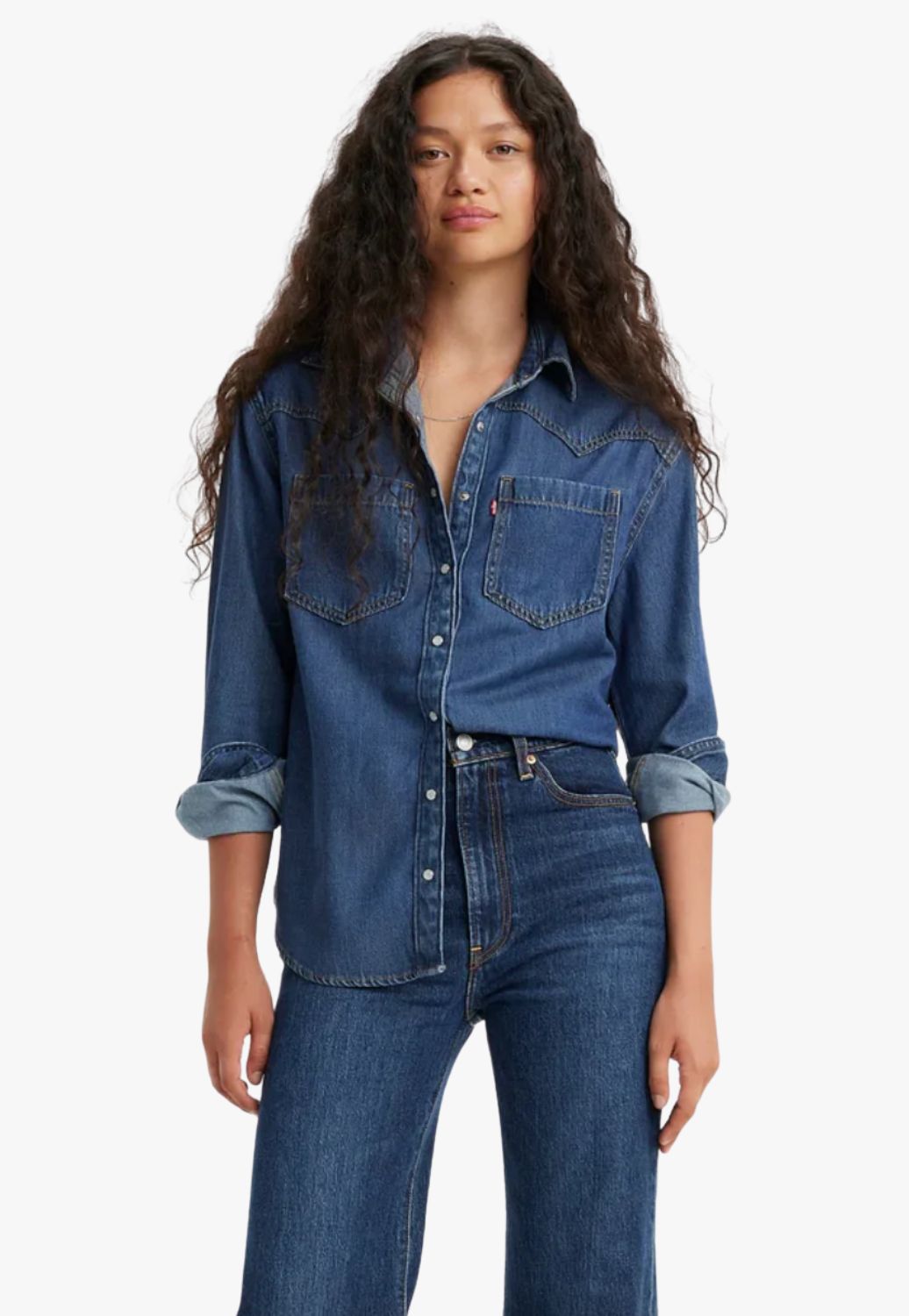 Levi Womens Teodora Western Shirt