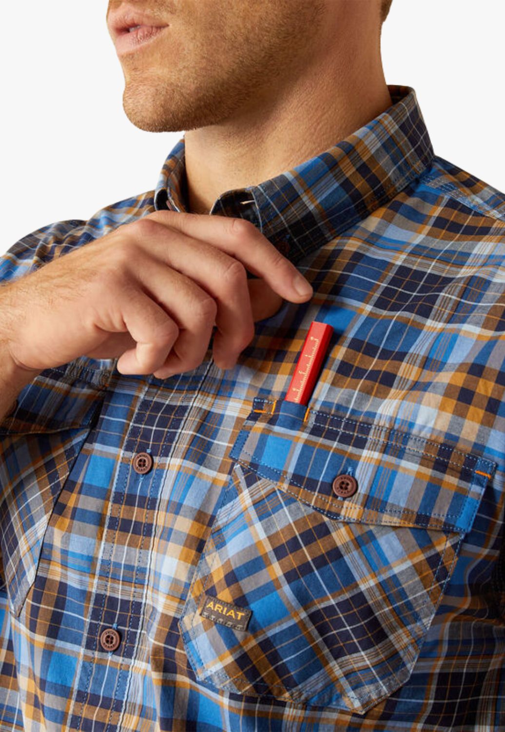 Ariat Mens Rebar Made Tough Short Sleeve Shirt