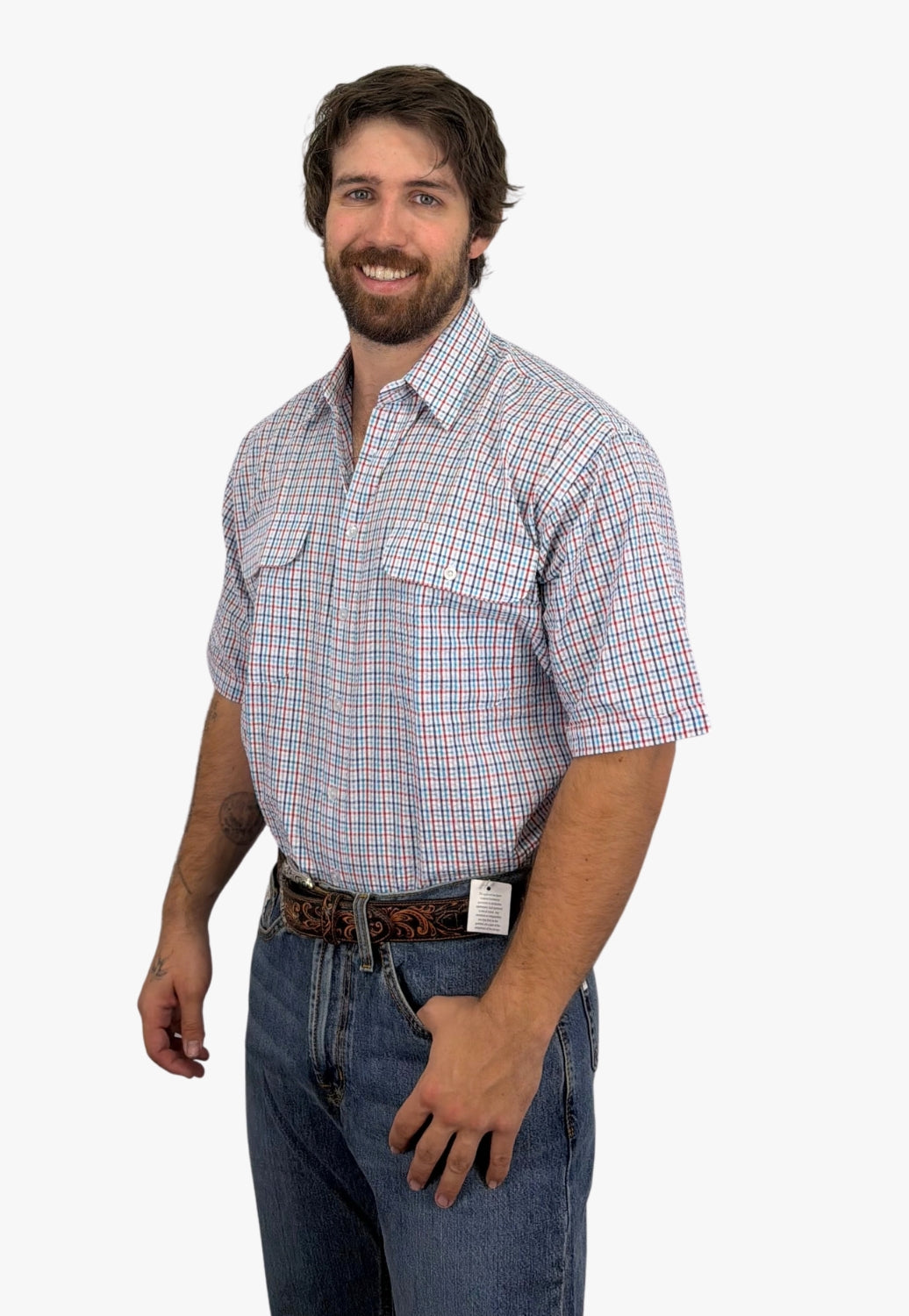 Bisley Mens Short Sleeve Shirt