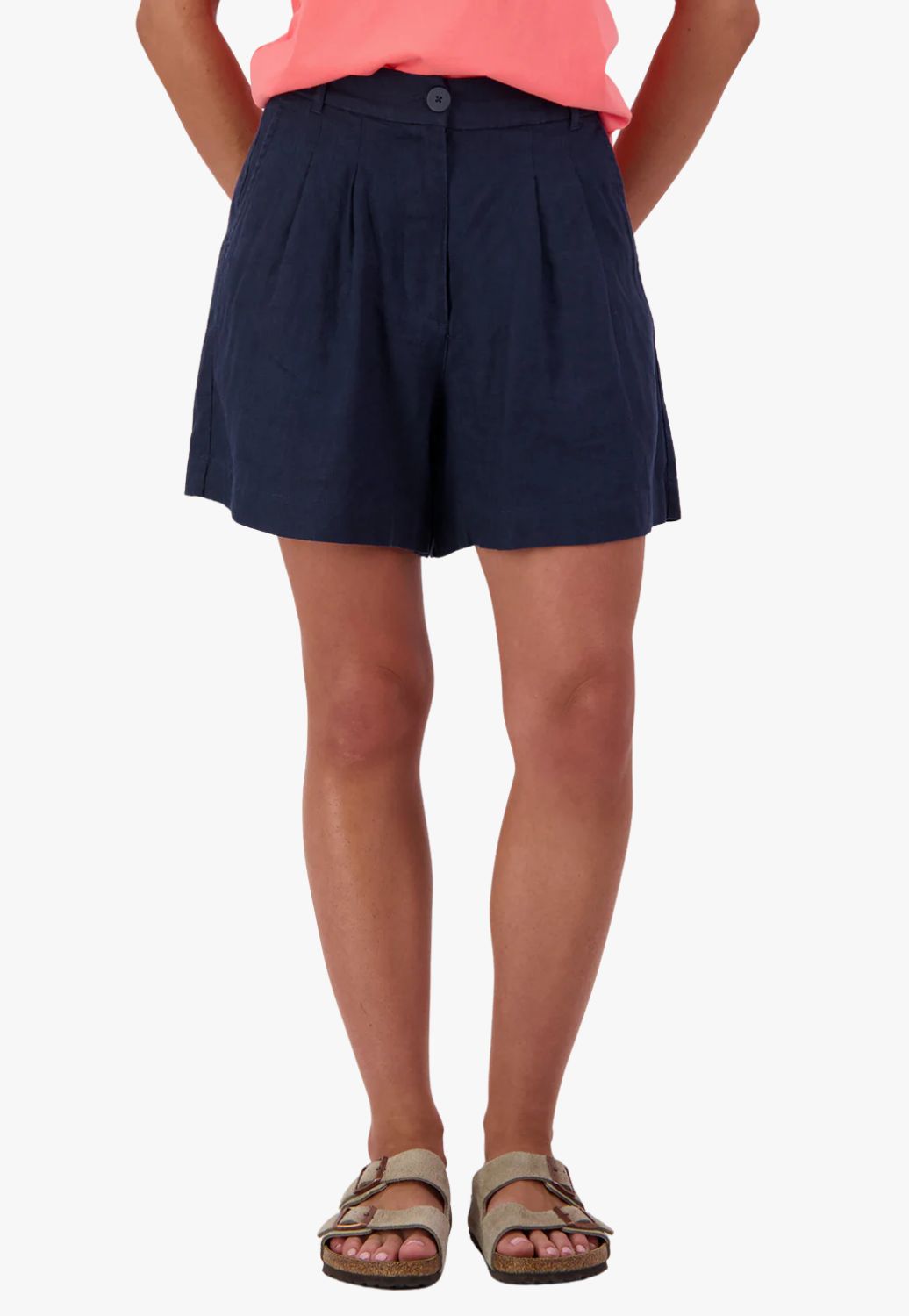 Swanndri Womens Leila Linen Shorts