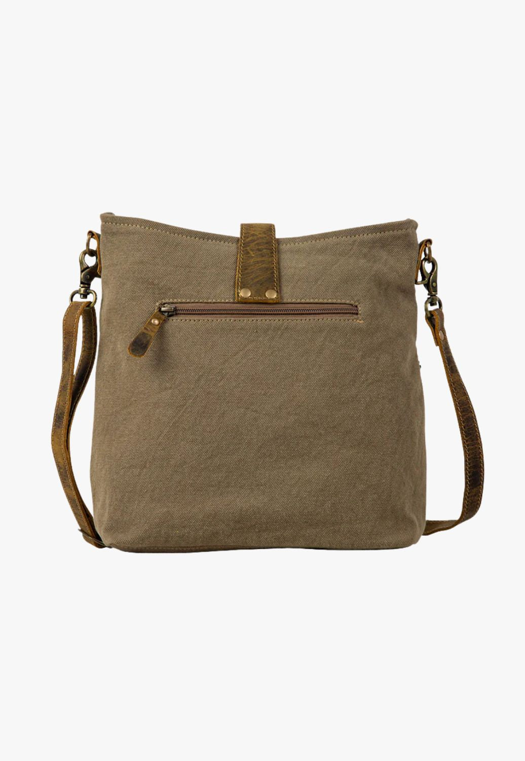 Myra Sand Weaver Shoulder Bag