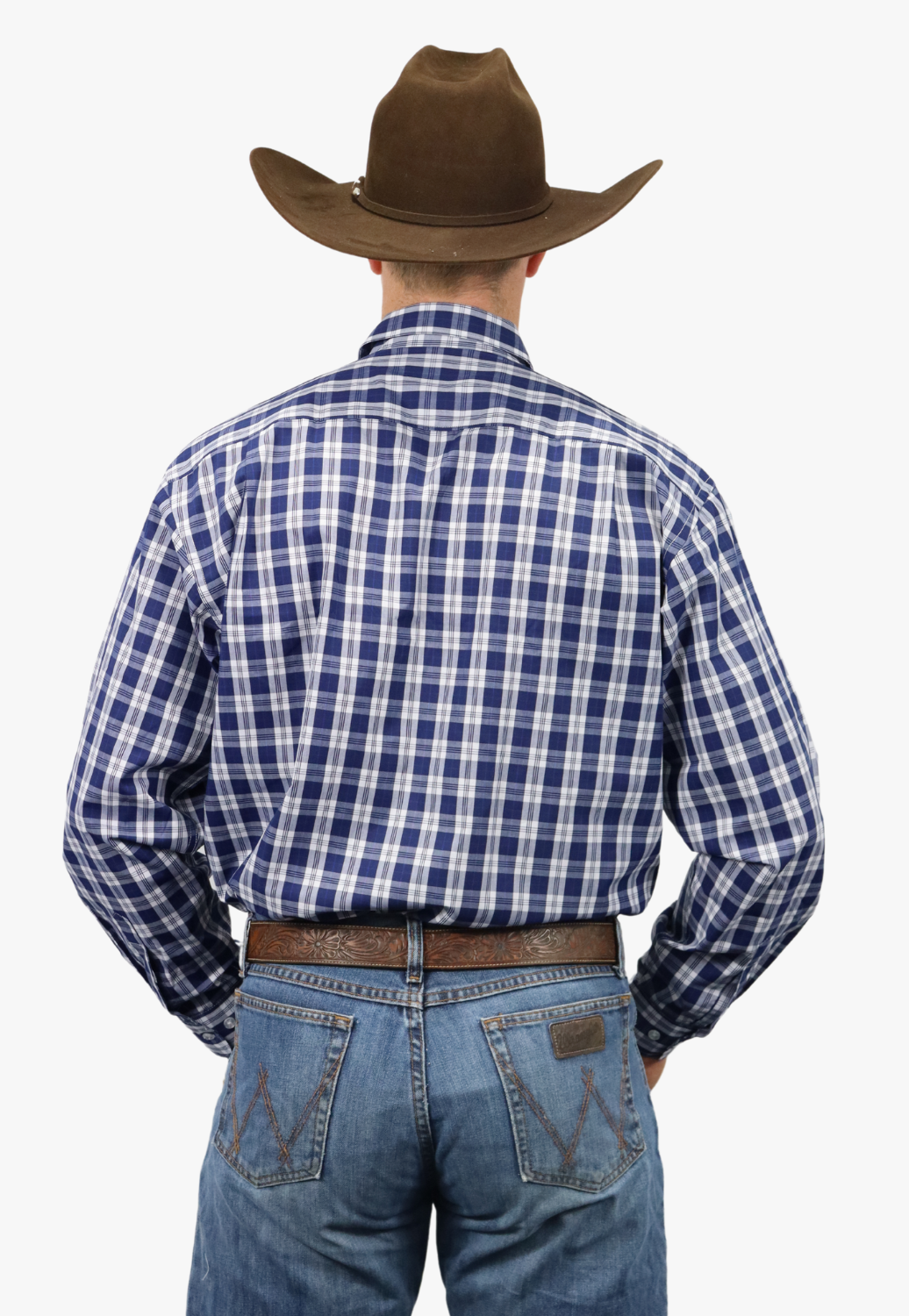 Bisley Mens Countryman Check Long Sleeve Shirt