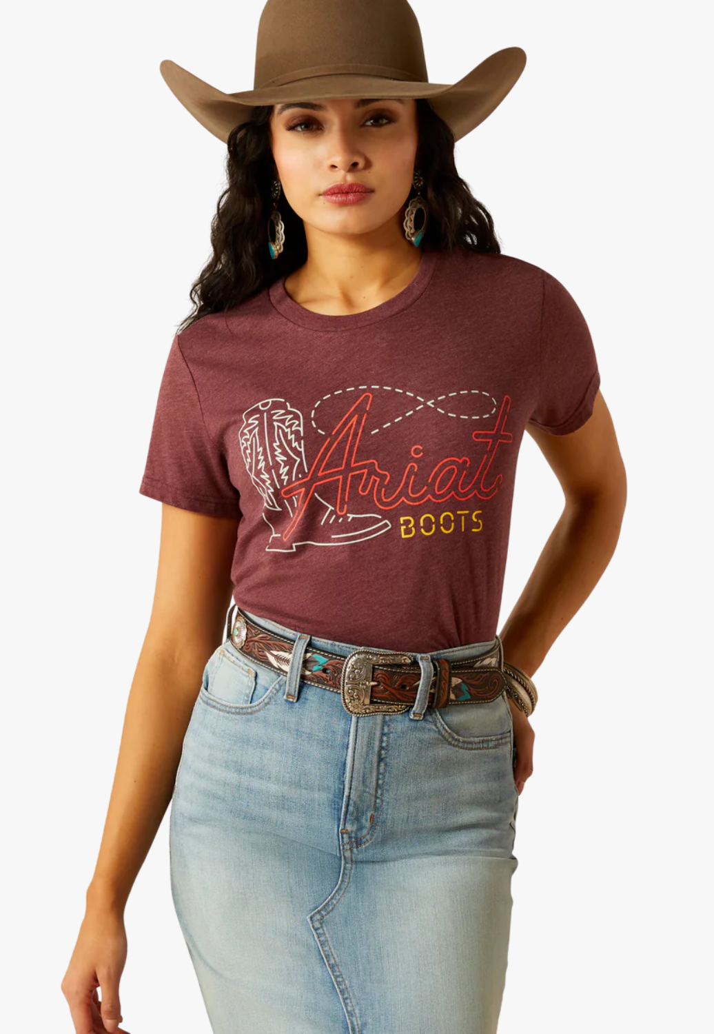 Ariat Womens Modern Neon T-Shirt