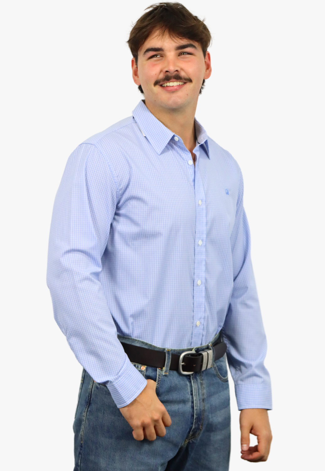 Swanndri Mens Crownthorpe Long Sleeve Shirt
