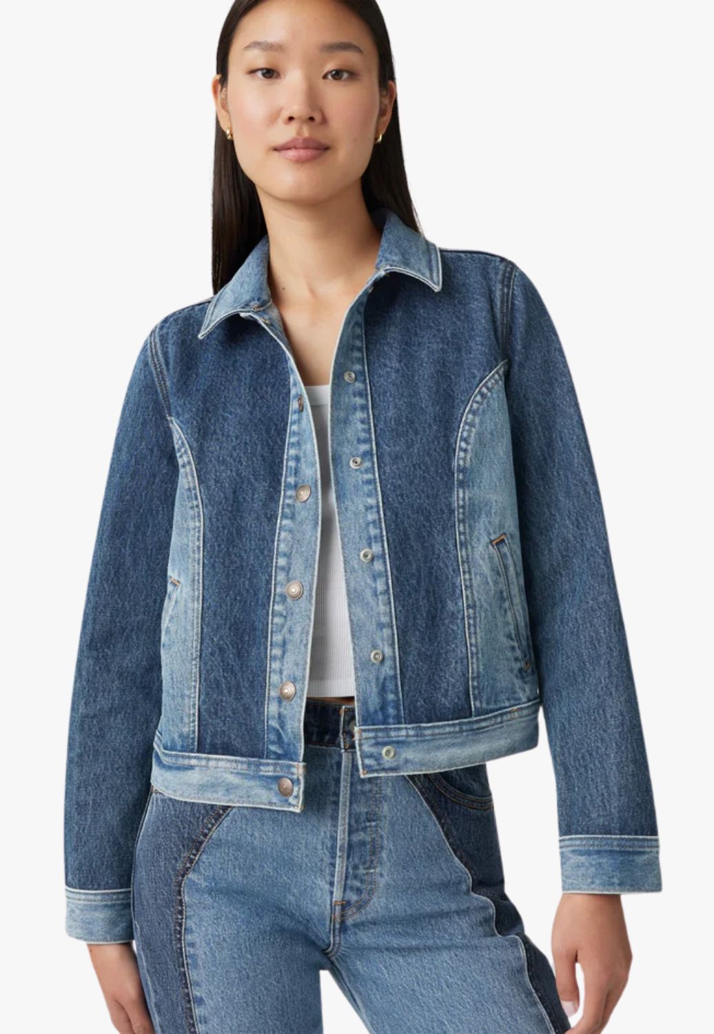 Levi Womens Western Trucker Jacket
