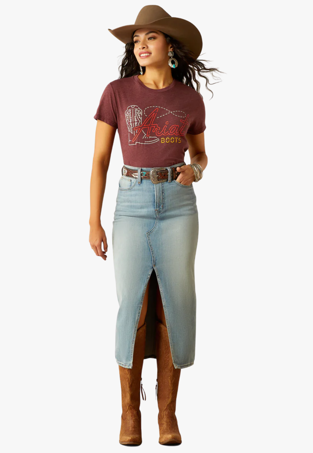 Ariat Womens Modern Neon T-Shirt