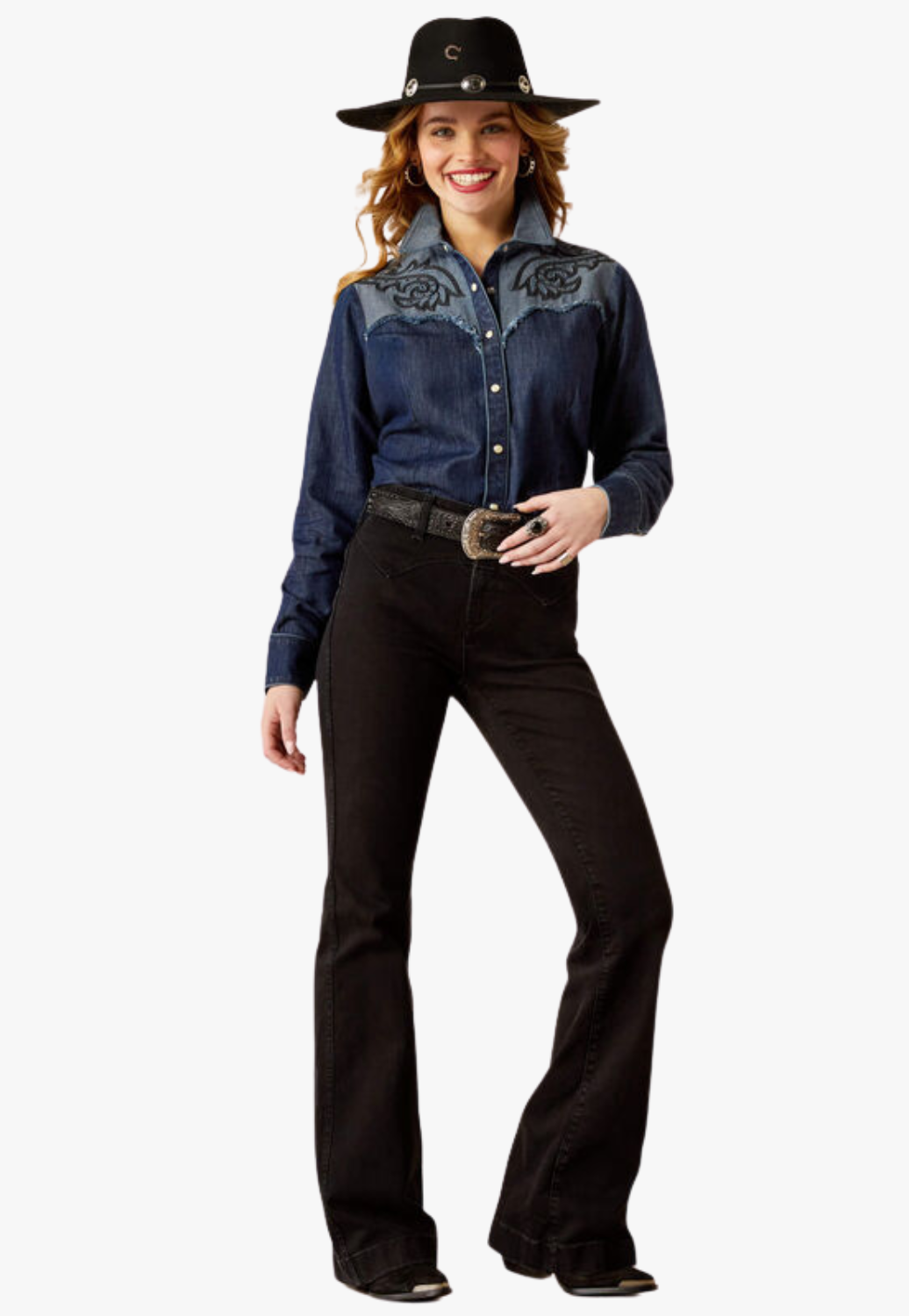 Ariat Womens High Rise Slim Dixie Trouser