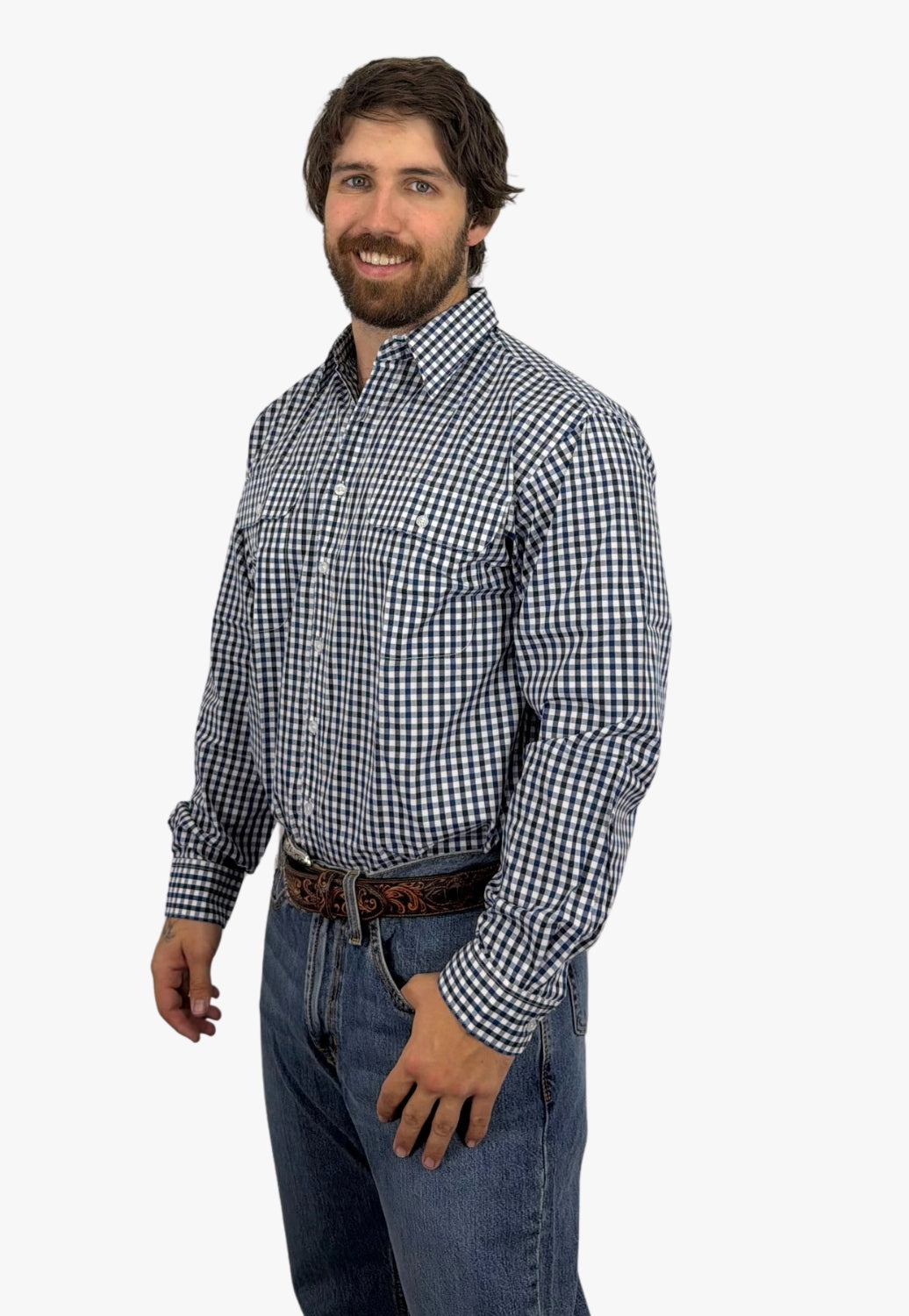 Bisley Mens Long Sleeve Shirt