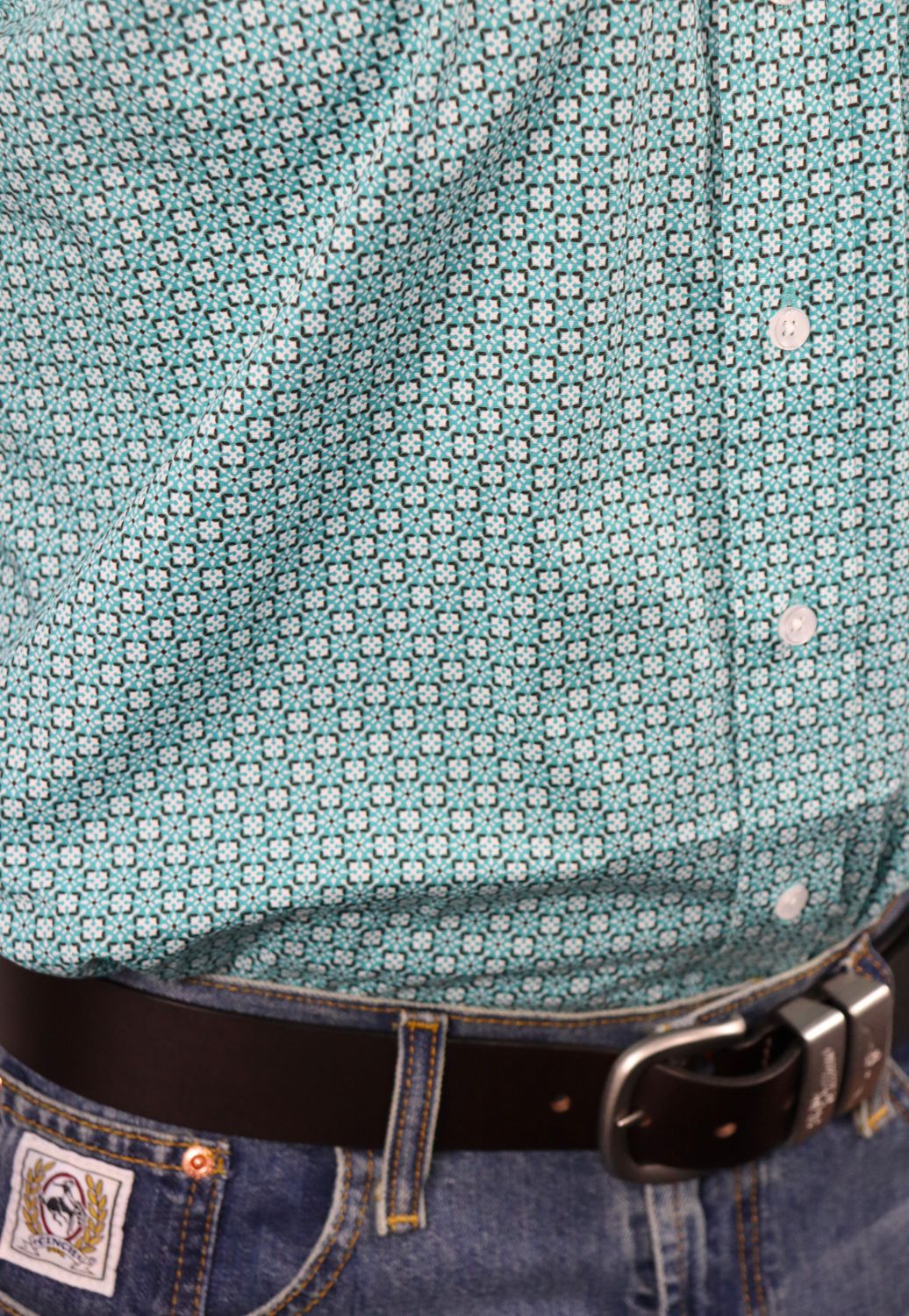 Panhandle Mens Rough Stock Long Sleeve Shirt