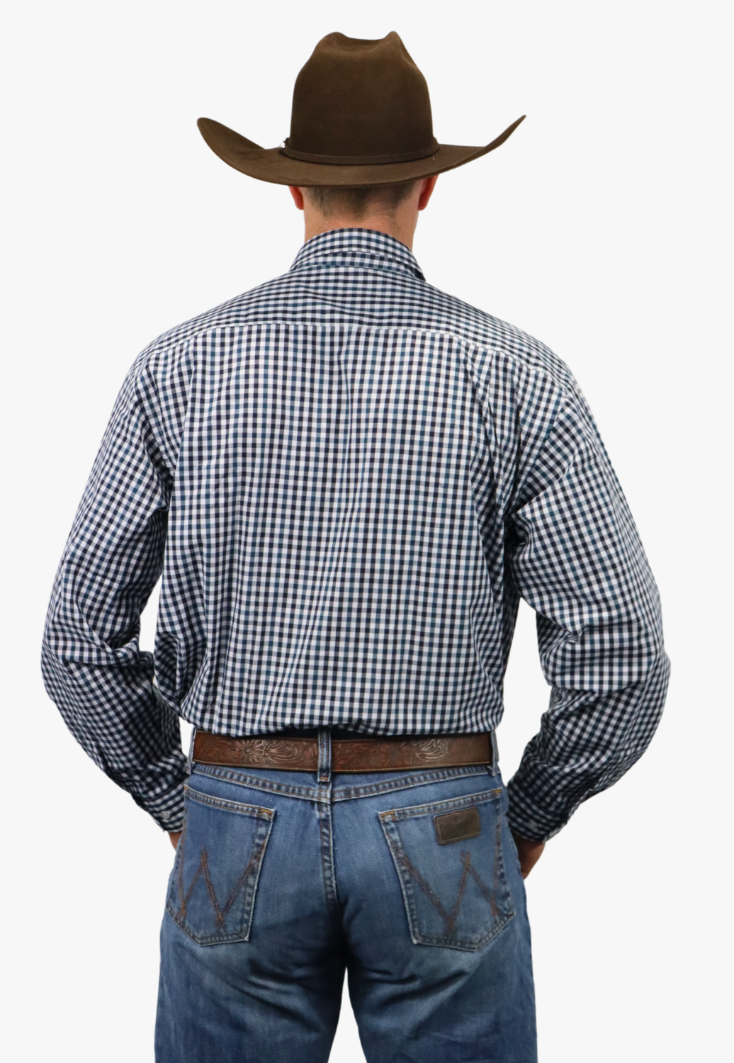 Bisley Mens Countryman Check Long Sleeve Shirt