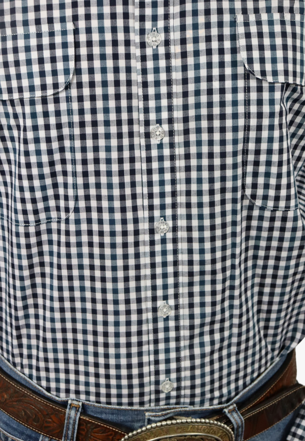 Bisley Mens Countryman Check Long Sleeve Shirt