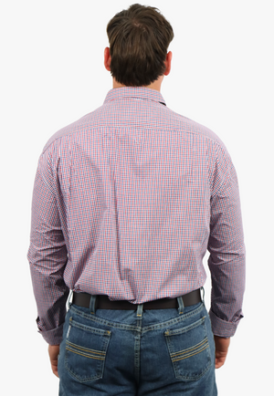 Bisley Mens Long Sleeve Checked Shirt