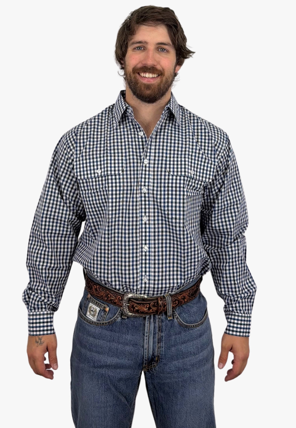 Bisley Mens Long Sleeve Shirt