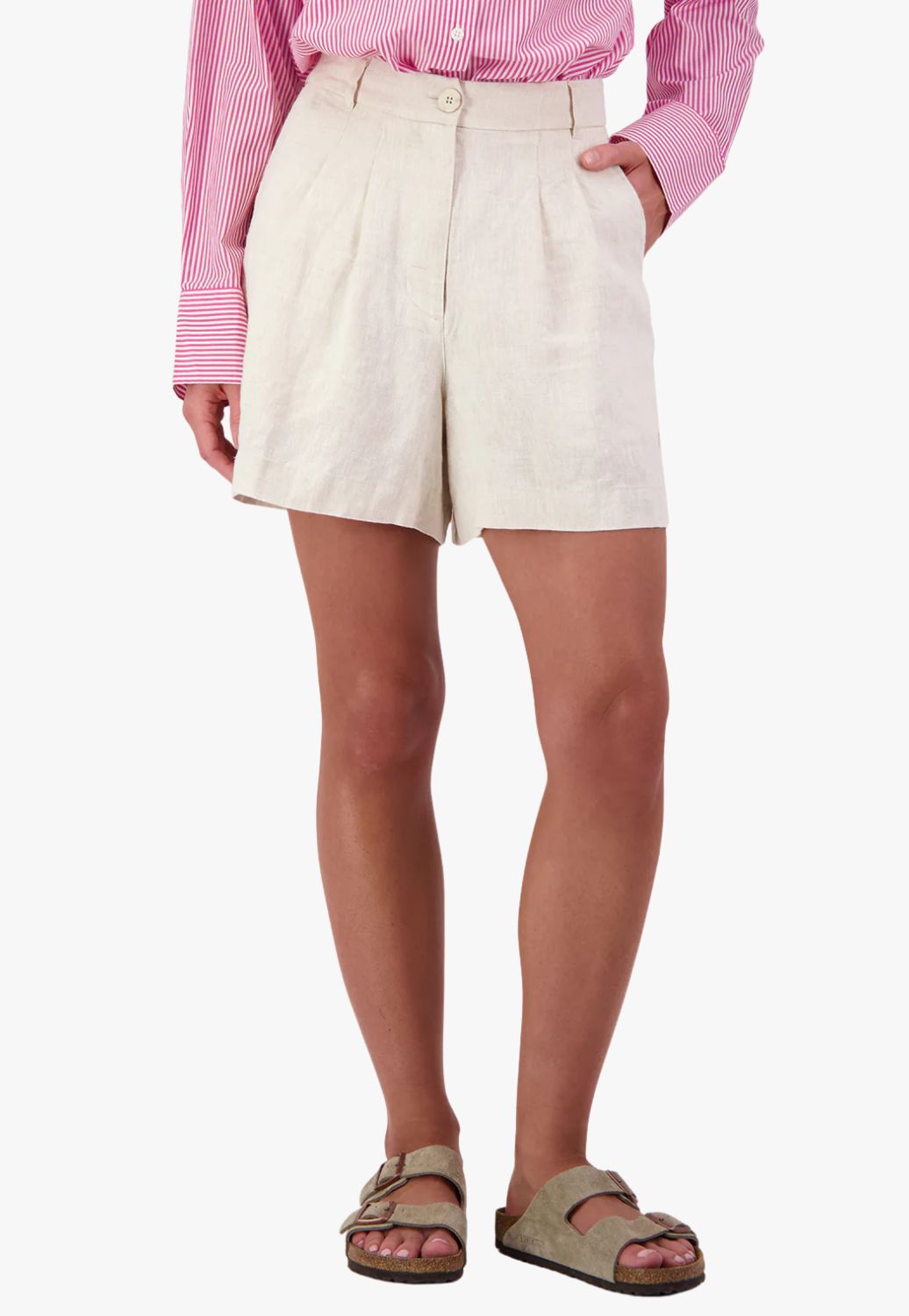 Swanndri Womens Leila Linen Shorts