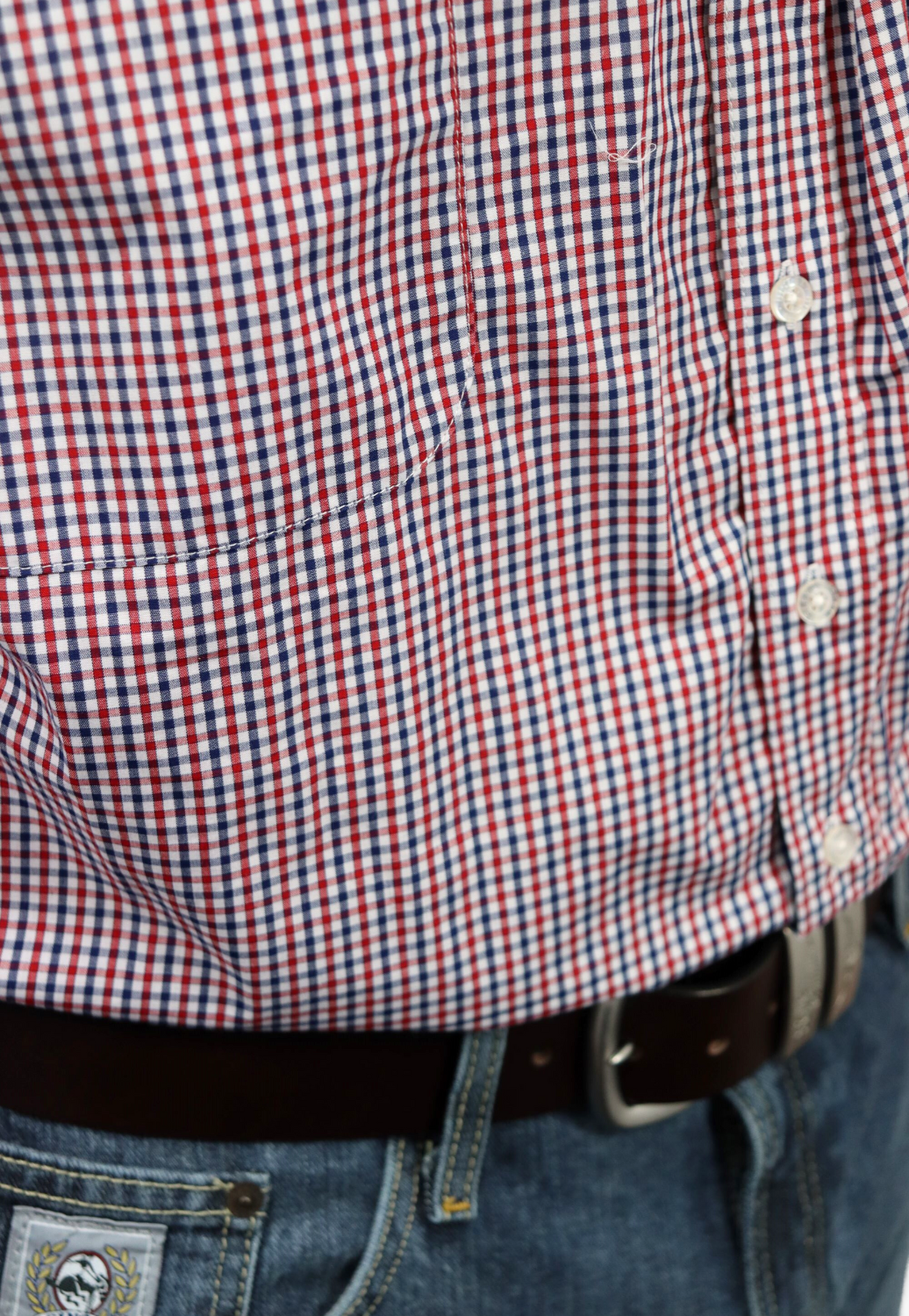 Bisley Mens Long Sleeve Checked Shirt