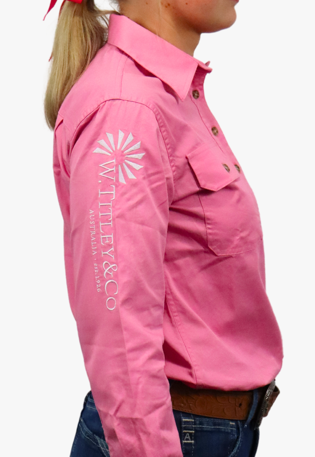 W. Titley & Co Womens Closed Front Work Shirt