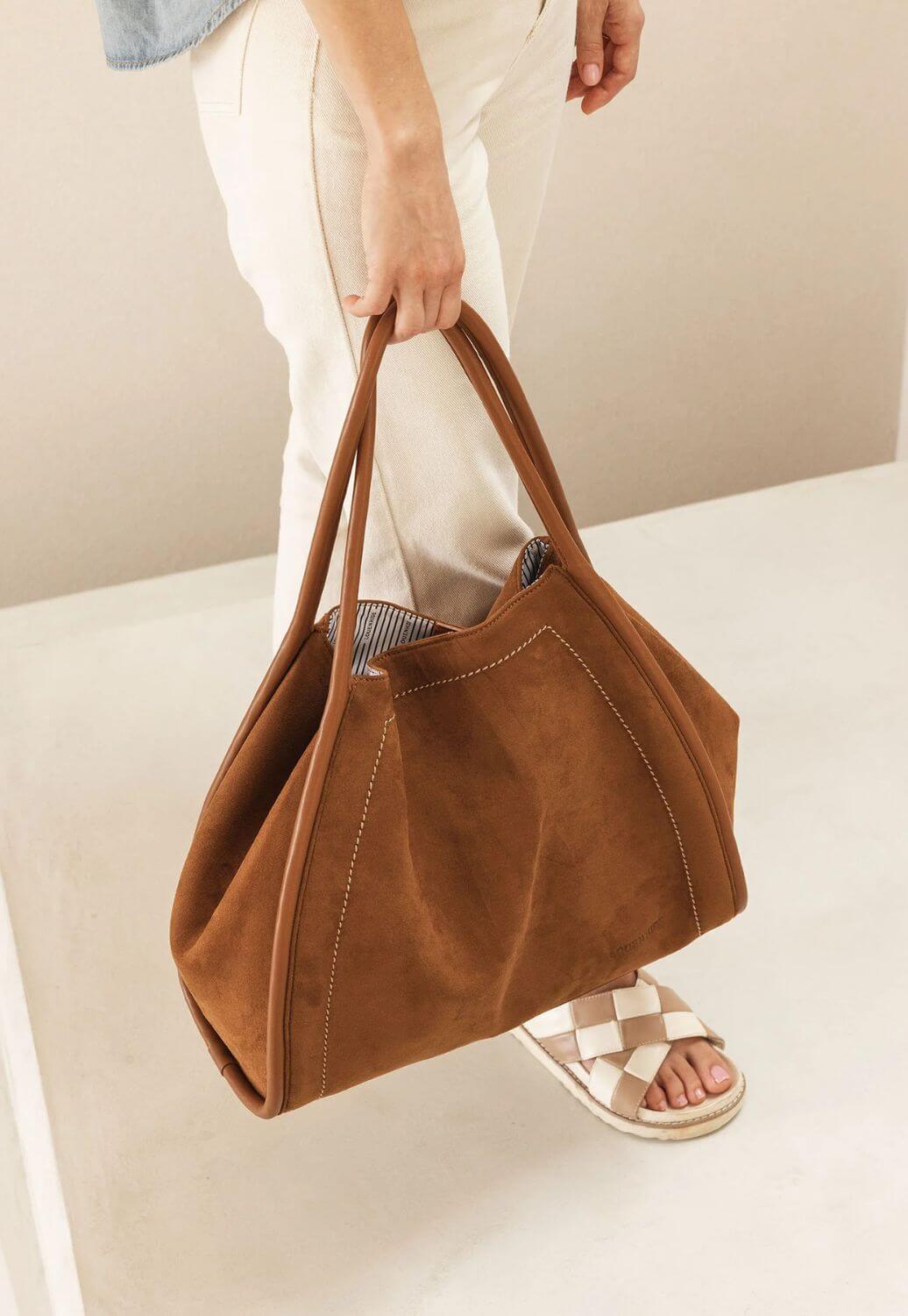 Louenhide Sutton Suedette Shoulder Bag