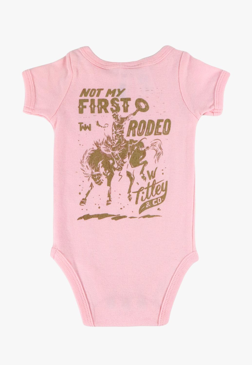 W. Titley & Co Infant Not My First Rodeo T-Shirt