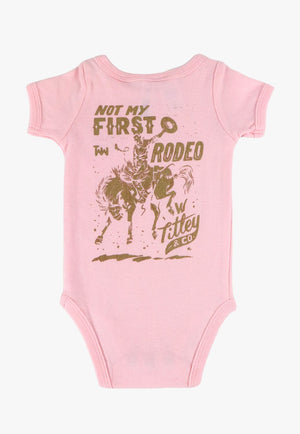 W. Titley & Co Infant Not My First Rodeo T-Shirt