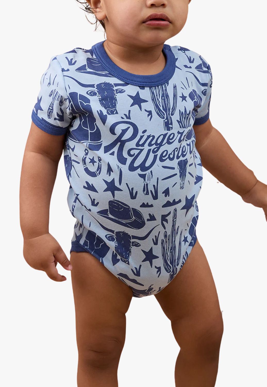 Ringers Western Infant Boot Scootin Romper